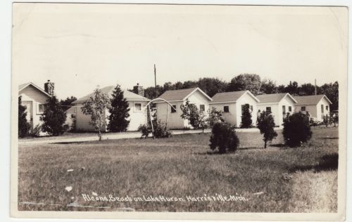 Alcona Beach Cottages 1950